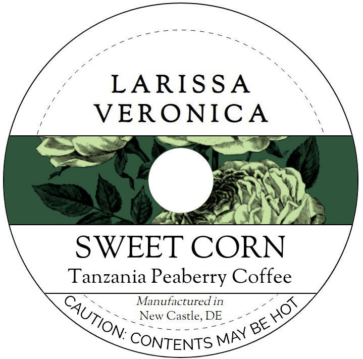 Sweet Corn Tanzania Peaberry Coffee <BR>(Single Serve K-Cup Pods)