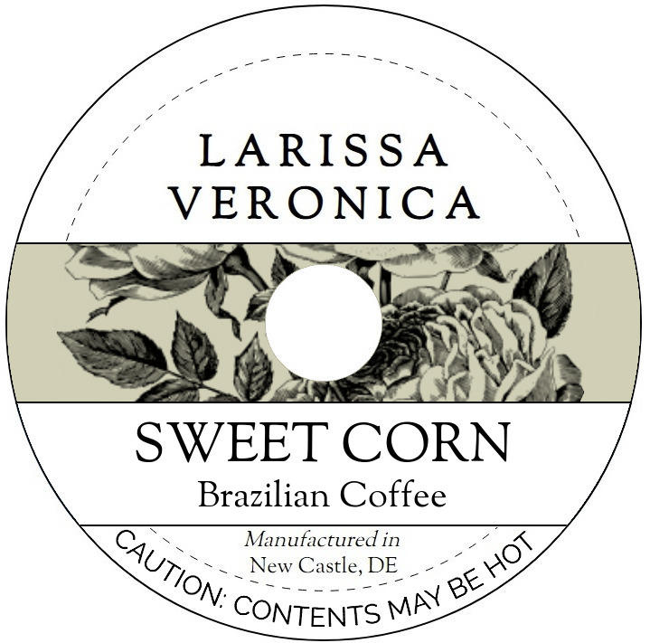 Sweet Corn Brazilian Coffee <BR>(Single Serve K-Cup Pods)
