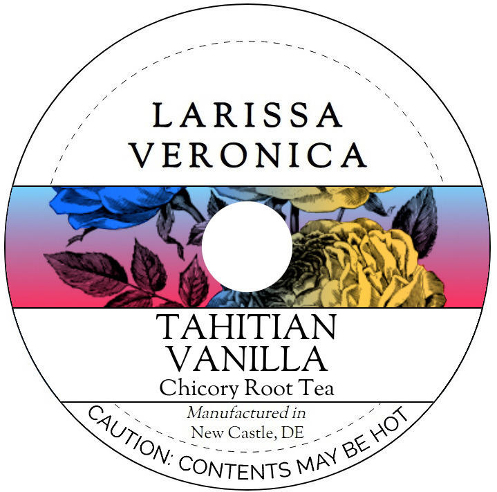 Tahitian Vanilla Chicory Root Tea <BR>(Single Serve K-Cup Pods)