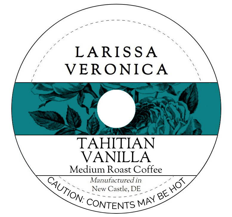 Tahitian Vanilla Medium Roast Coffee <BR>(Single Serve K-Cup Pods)