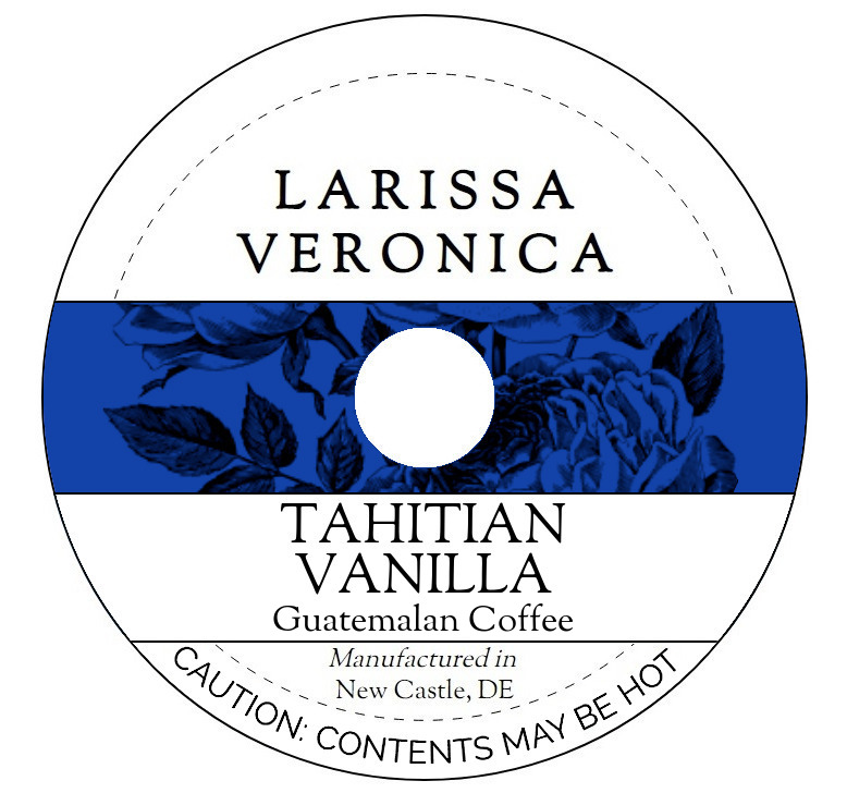 Tahitian Vanilla Guatemalan Coffee <BR>(Single Serve K-Cup Pods)
