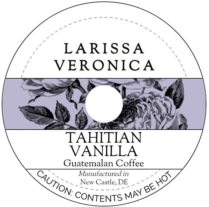 Tahitian Vanilla Guatemalan Coffee <BR>(Single Serve K-Cup Pods)