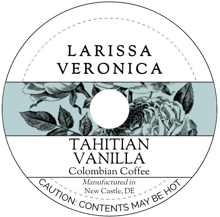 Tahitian Vanilla Colombian Coffee <BR>(Single Serve K-Cup Pods)