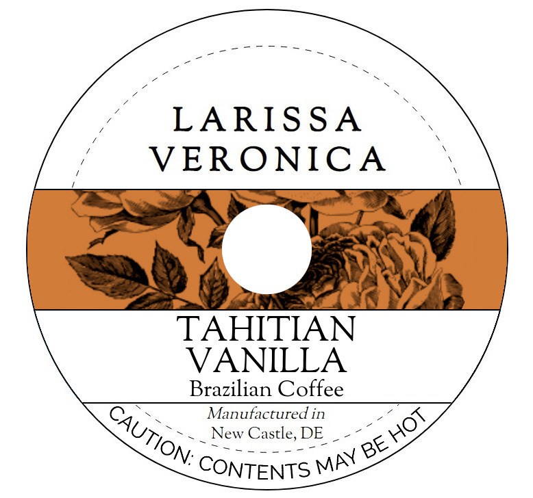Tahitian Vanilla Brazilian Coffee <BR>(Single Serve K-Cup Pods)