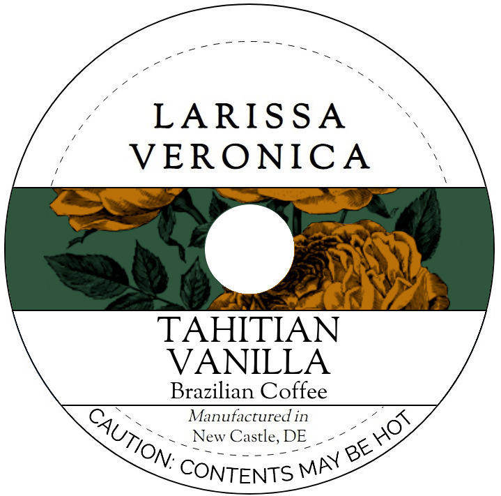 Tahitian Vanilla Brazilian Coffee <BR>(Single Serve K-Cup Pods)