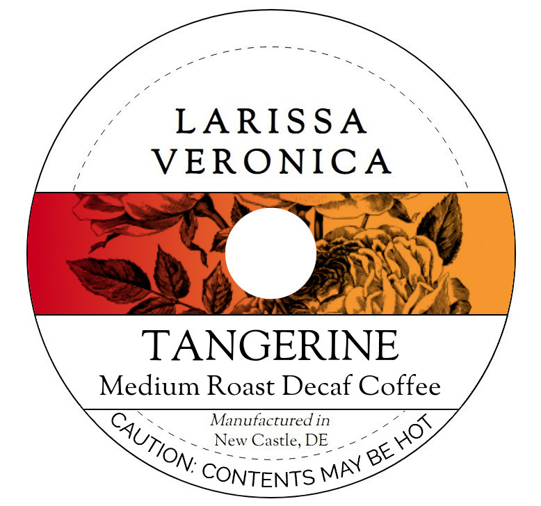Tangerine Medium Roast Decaf Coffee <BR>(Single Serve K-Cup Pods)