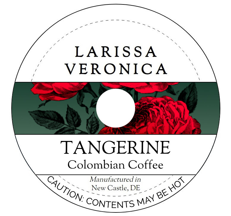 Tangerine Colombian Coffee <BR>(Single Serve K-Cup Pods)