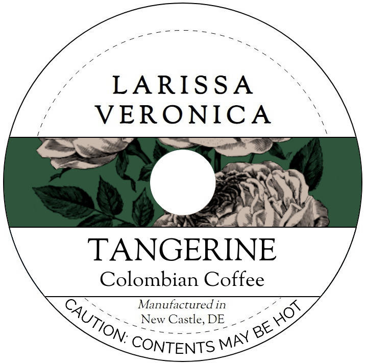 Tangerine Colombian Coffee <BR>(Single Serve K-Cup Pods)