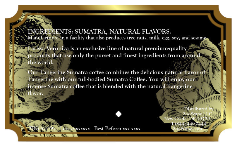Tangerine Sumatra Coffee <BR>(Single Serve K-Cup Pods)