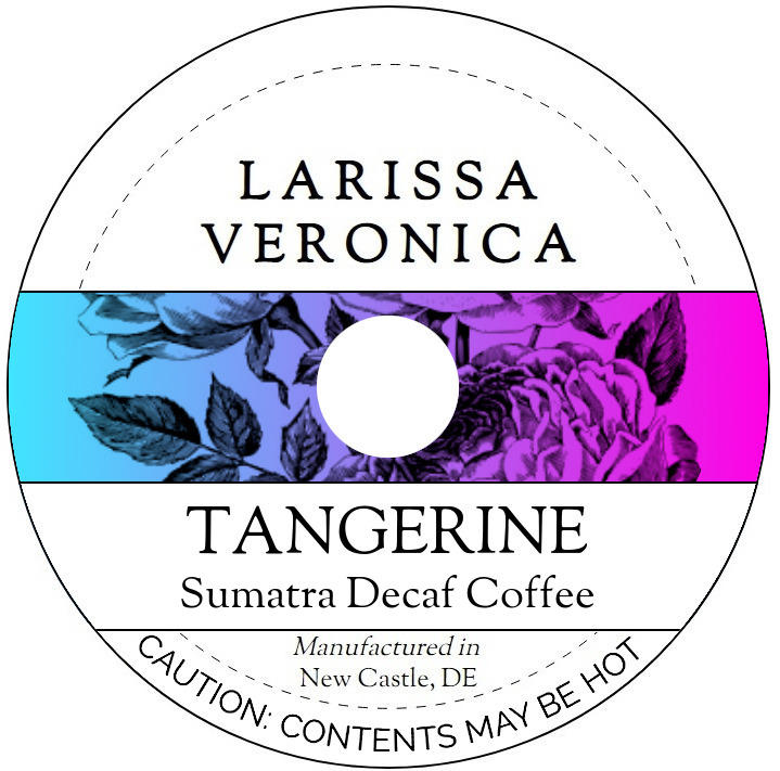 Tangerine Sumatra Decaf Coffee <BR>(Single Serve K-Cup Pods)