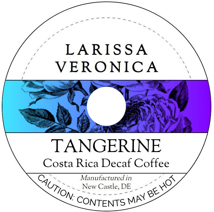 Tangerine Costa Rica Decaf Coffee <BR>(Single Serve K-Cup Pods)