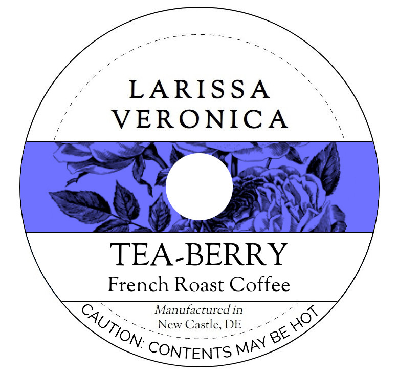 Tea-Berry French Roast Coffee <BR>(Single Serve K-Cup Pods)