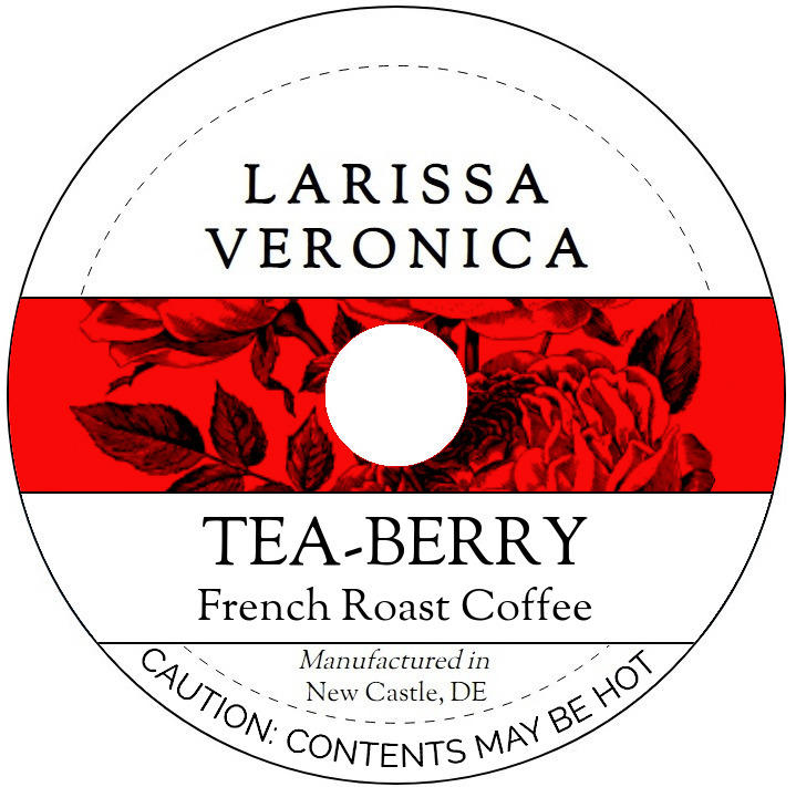 Tea-Berry French Roast Coffee <BR>(Single Serve K-Cup Pods)