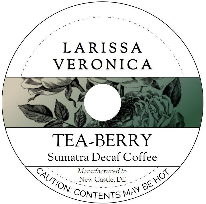 Tea-Berry Sumatra Decaf Coffee <BR>(Single Serve K-Cup Pods)