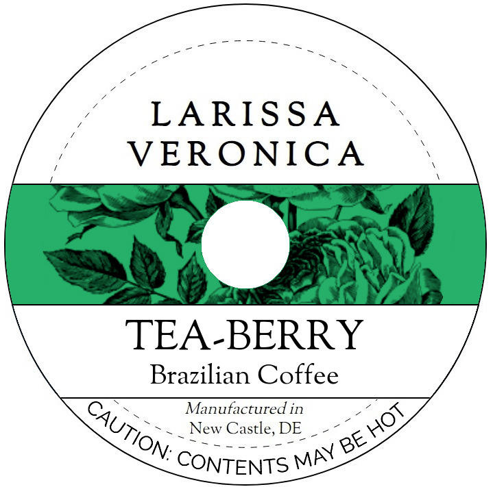 Tea-Berry Brazilian Coffee <BR>(Single Serve K-Cup Pods)