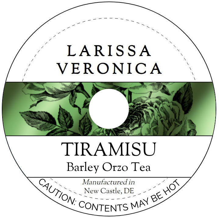 Tiramisu Barley Orzo Tea <BR>(Single Serve K-Cup Pods)