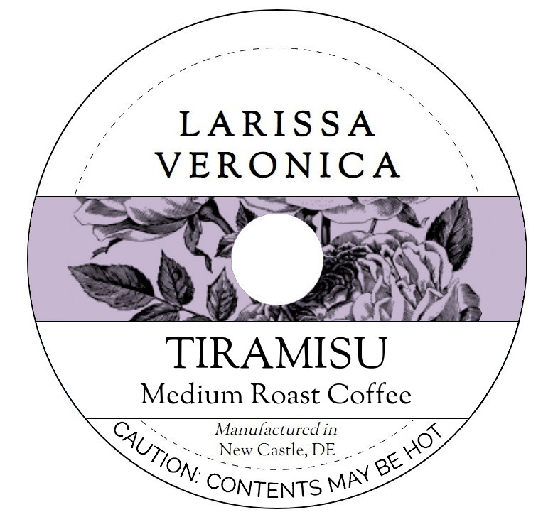 Tiramisu Medium Roast Coffee <BR>(Single Serve K-Cup Pods)