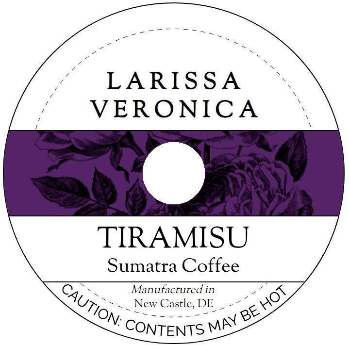 Tiramisu Sumatra Coffee <BR>(Single Serve K-Cup Pods)