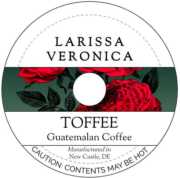 Toffee Guatemalan Coffee <BR>(Single Serve K-Cup Pods)