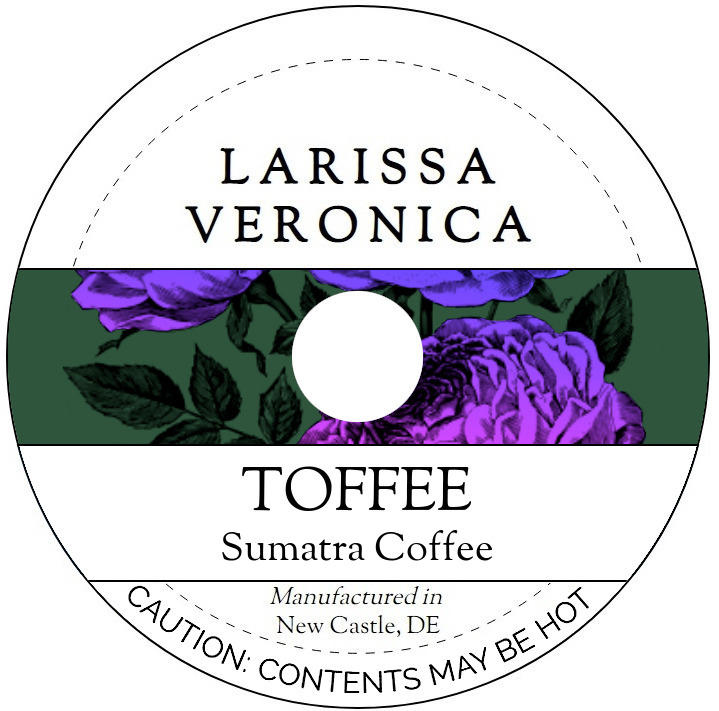 Toffee Sumatra Coffee <BR>(Single Serve K-Cup Pods)