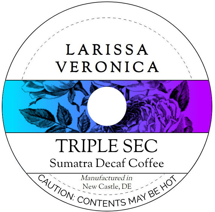 Triple Sec Sumatra Decaf Coffee <BR>(Single Serve K-Cup Pods)