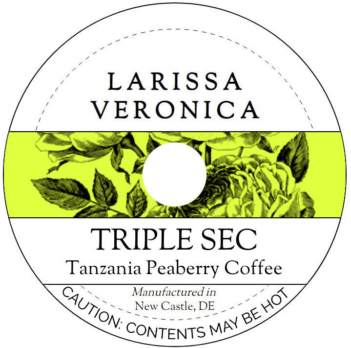 Triple Sec Tanzania Peaberry Coffee <BR>(Single Serve K-Cup Pods)