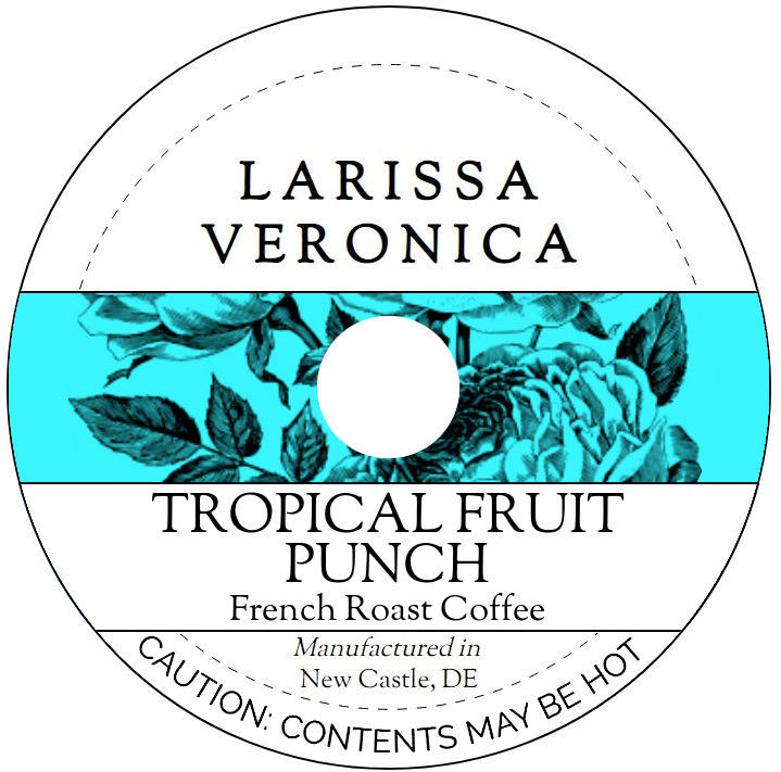 Tropical Fruit Punch French Roast Coffee <BR>(Single Serve K-Cup Pods)