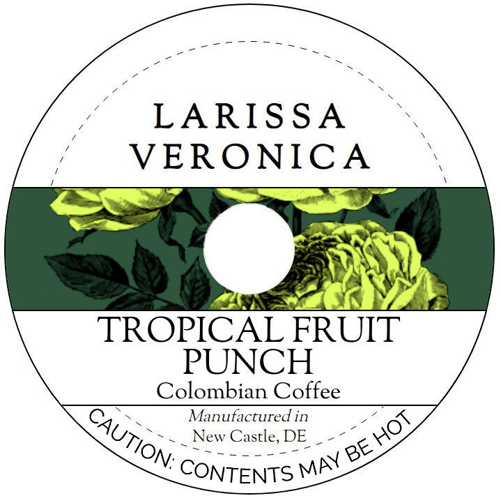 Tropical Fruit Punch Colombian Coffee <BR>(Single Serve K-Cup Pods)