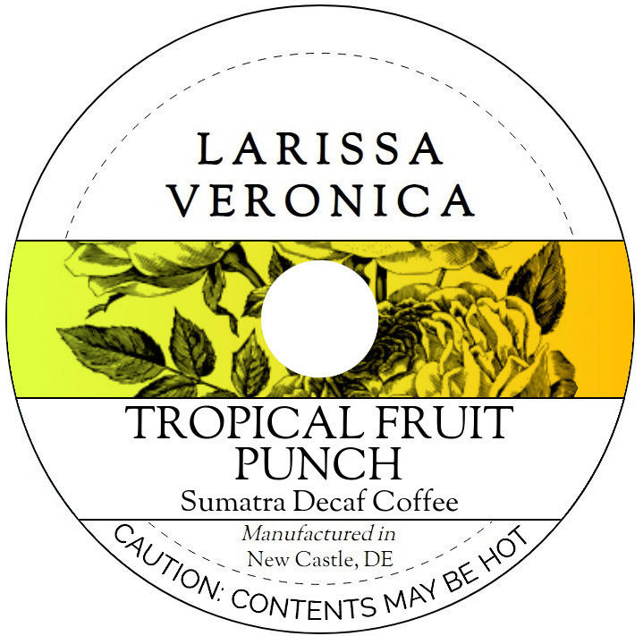 Tropical Fruit Punch Sumatra Decaf Coffee <BR>(Single Serve K-Cup Pods)
