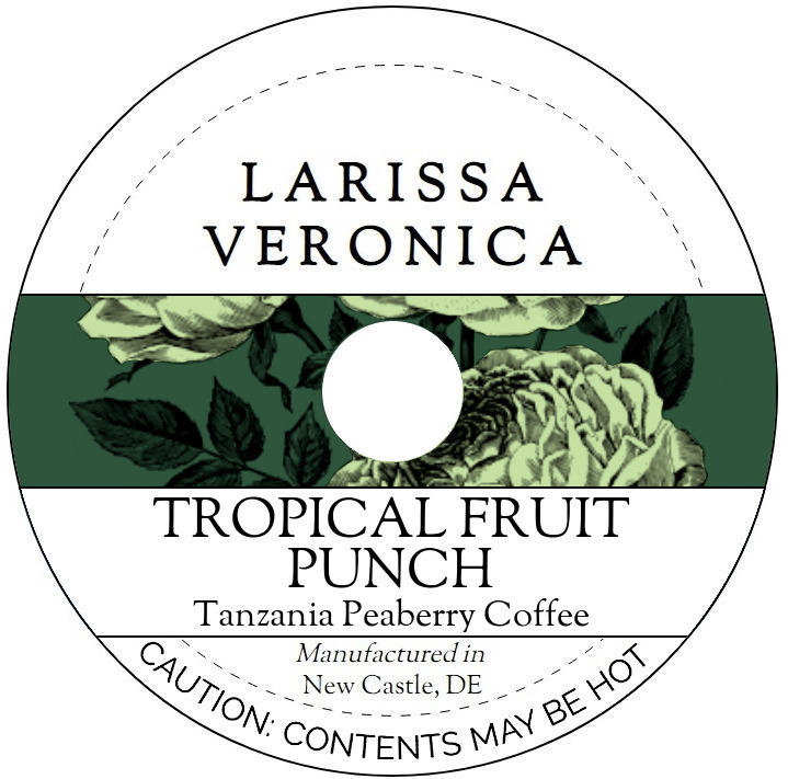 Tropical Fruit Punch Tanzania Peaberry Coffee <BR>(Single Serve K-Cup Pods)