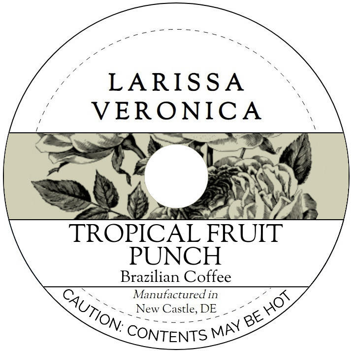 Tropical Fruit Punch Brazilian Coffee <BR>(Single Serve K-Cup Pods)