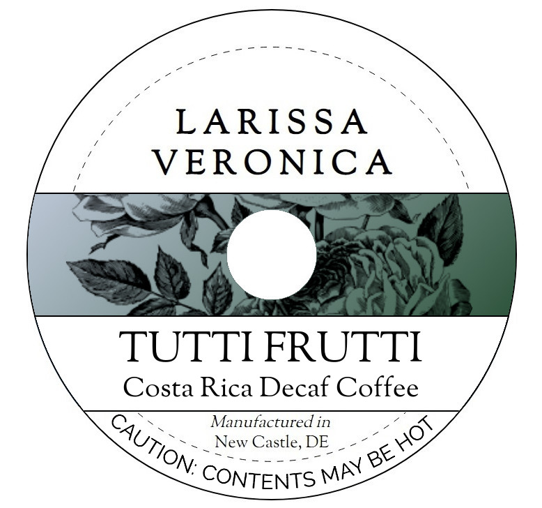 Tutti Frutti Costa Rica Decaf Coffee <BR>(Single Serve K-Cup Pods)
