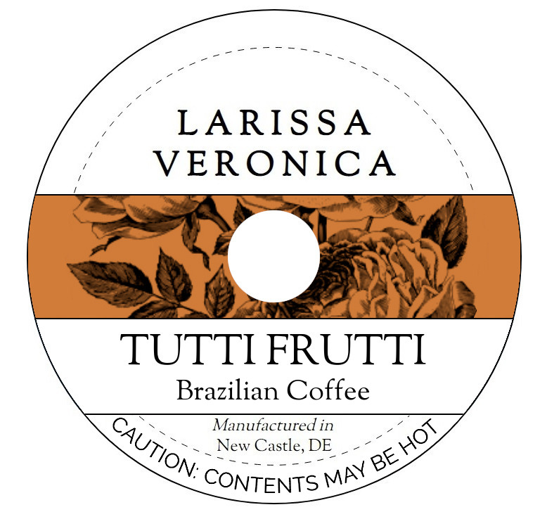 Tutti Frutti Brazilian Coffee <BR>(Single Serve K-Cup Pods)