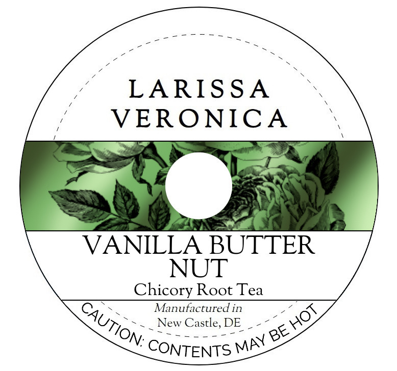 Vanilla Butter Nut Chicory Root Tea <BR>(Single Serve K-Cup Pods)