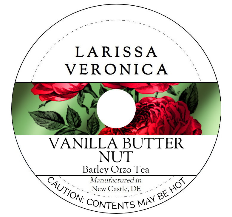 Vanilla Butter Nut Barley Orzo Tea <BR>(Single Serve K-Cup Pods)