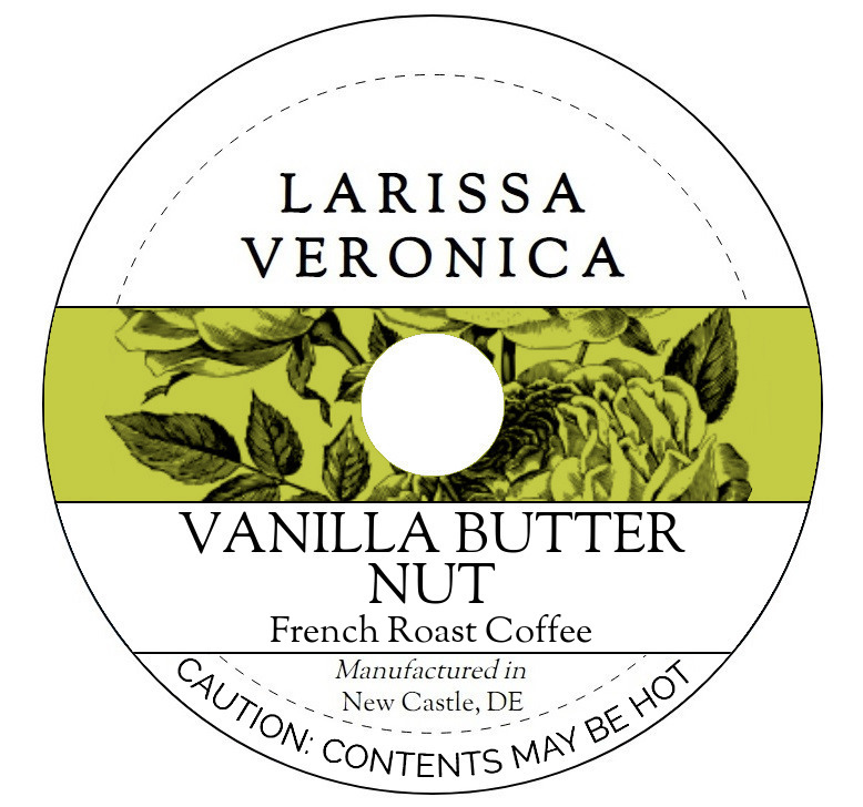 Vanilla Butter Nut French Roast Coffee <BR>(Single Serve K-Cup Pods)