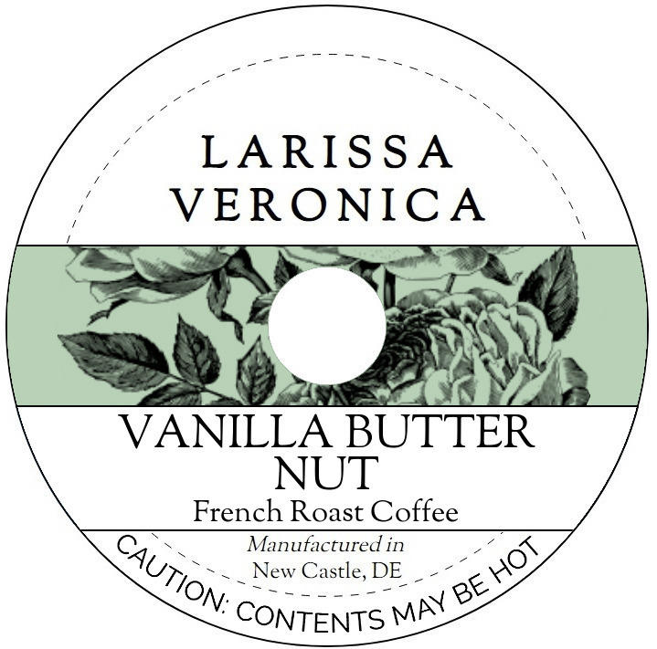Vanilla Butter Nut French Roast Coffee <BR>(Single Serve K-Cup Pods)