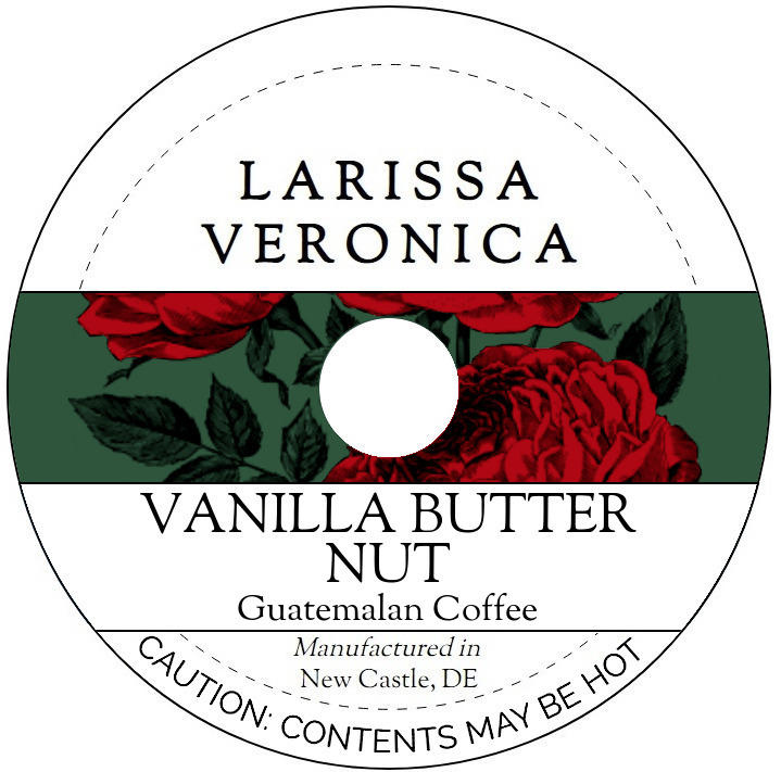 Vanilla Butter Nut Guatemalan Coffee <BR>(Single Serve K-Cup Pods)