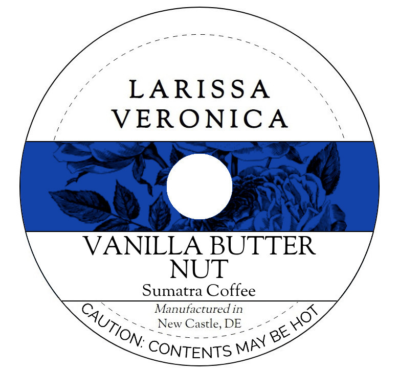 Vanilla Butter Nut Sumatra Coffee <BR>(Single Serve K-Cup Pods)