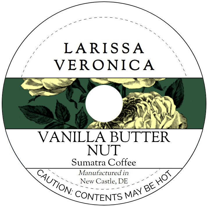 Vanilla Butter Nut Sumatra Coffee <BR>(Single Serve K-Cup Pods)