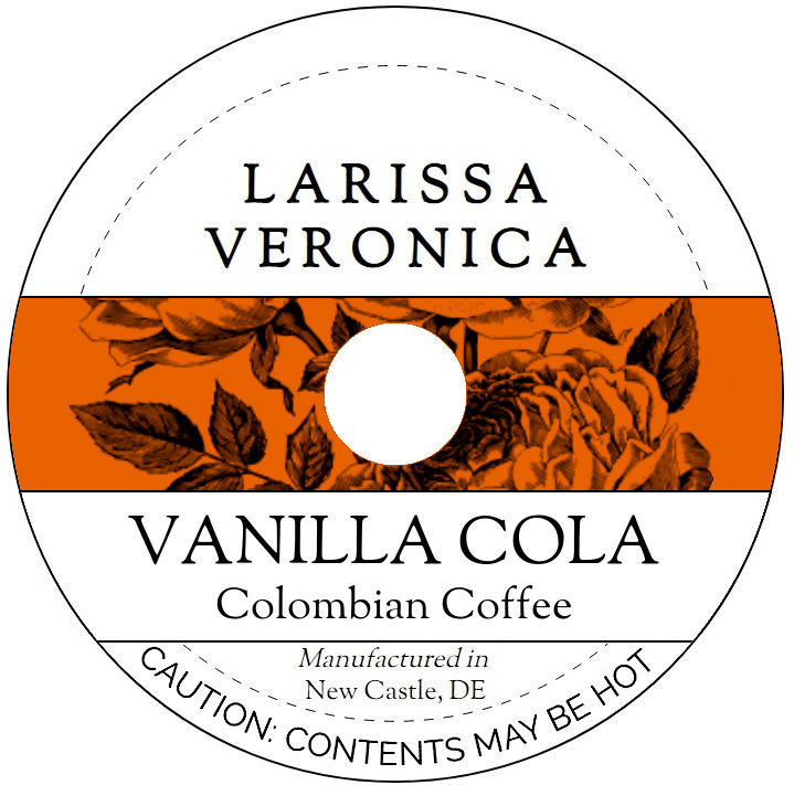 Vanilla Cola Colombian Coffee <BR>(Single Serve K-Cup Pods)