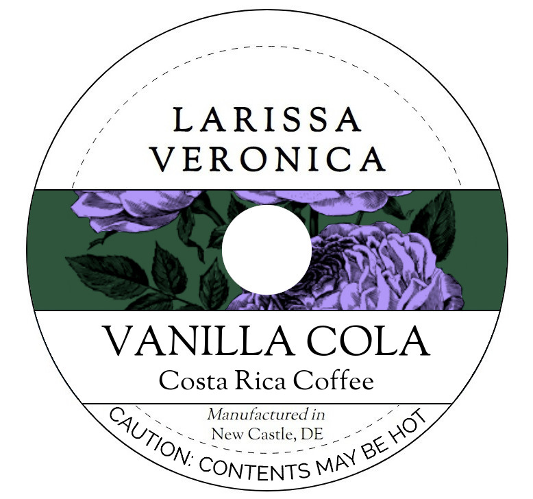Vanilla Cola Costa Rica Coffee <BR>(Single Serve K-Cup Pods)