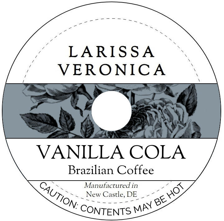 Vanilla Cola Brazilian Coffee <BR>(Single Serve K-Cup Pods)