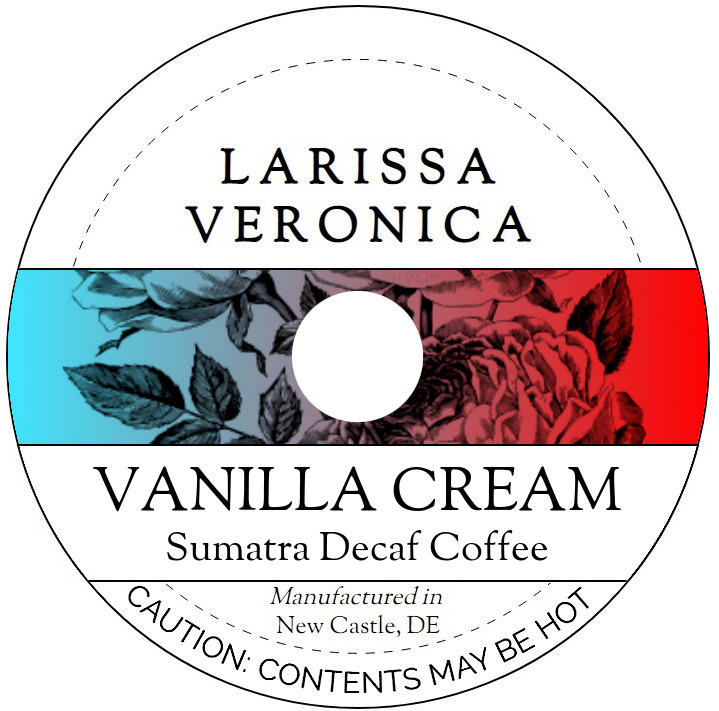 Vanilla Cream Sumatra Decaf Coffee <BR>(Single Serve K-Cup Pods)