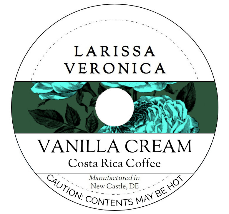 Vanilla Cream Costa Rica Coffee <BR>(Single Serve K-Cup Pods)