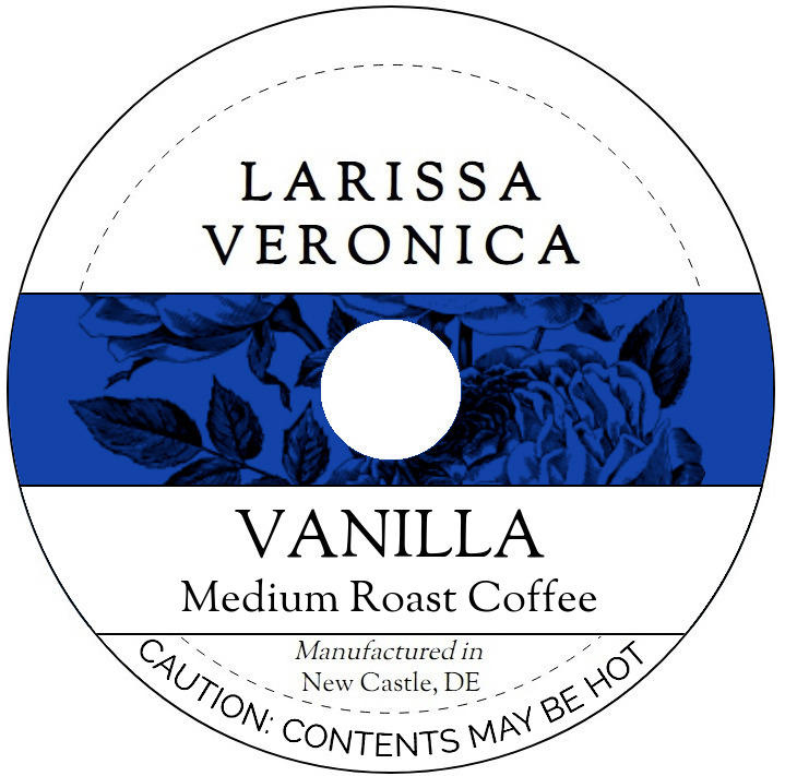Vanilla Medium Roast Coffee <BR>(Single Serve K-Cup Pods)