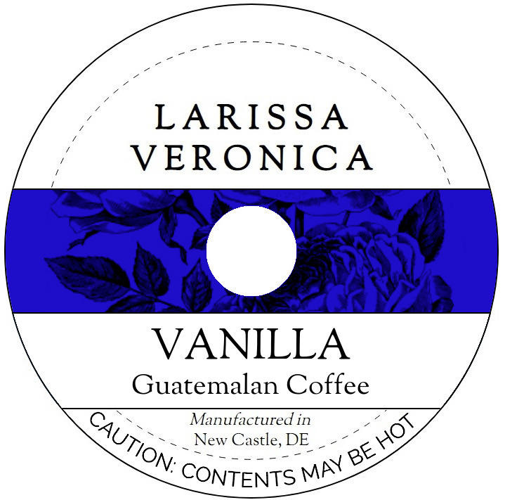 Vanilla Guatemalan Coffee <BR>(Single Serve K-Cup Pods)