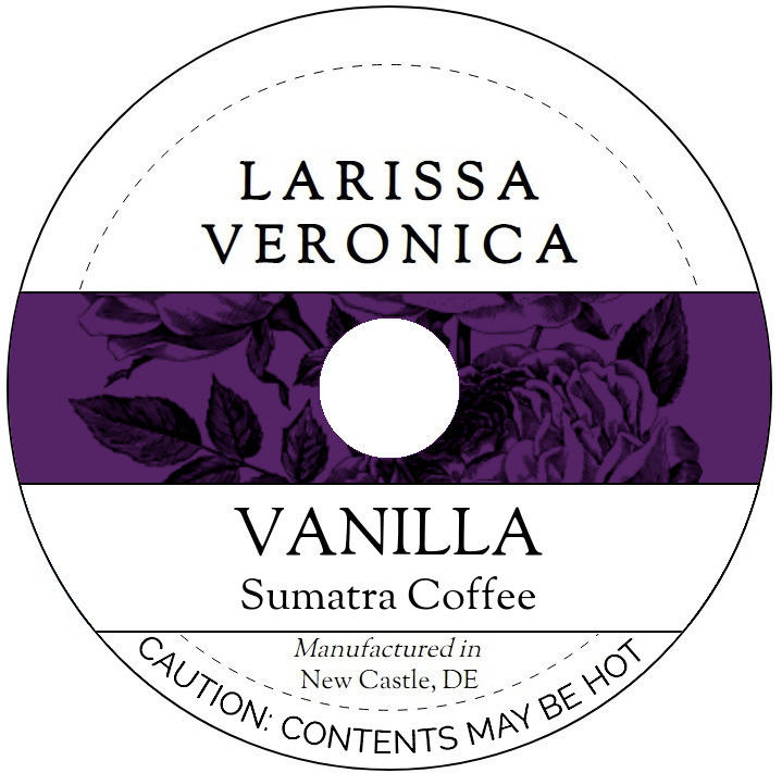 Vanilla Sumatra Coffee <BR>(Single Serve K-Cup Pods)