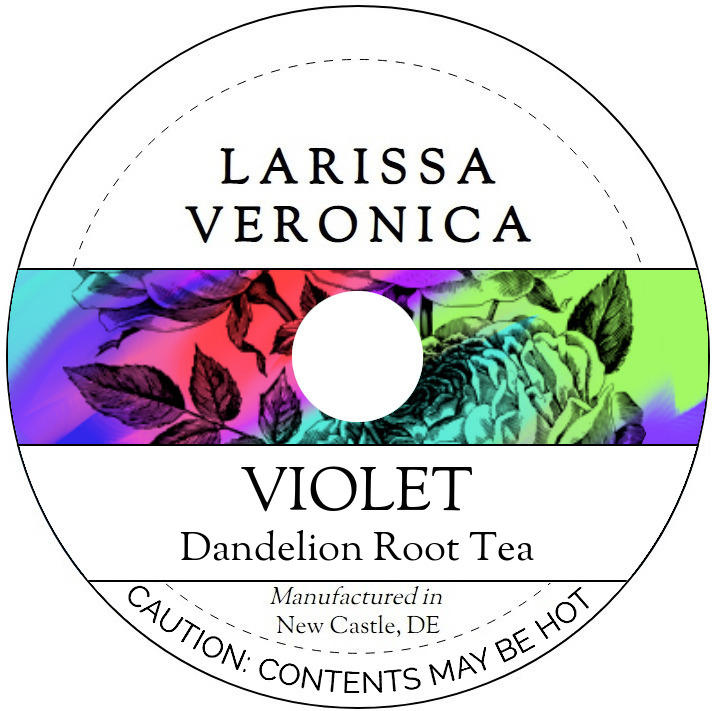 Violet Dandelion Root Tea <BR>(Single Serve K-Cup Pods)