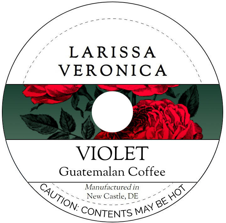 Violet Guatemalan Coffee <BR>(Single Serve K-Cup Pods)